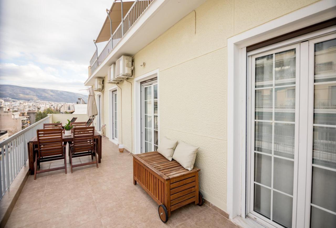 In The Shadow Of Acropolis - Spacious & Lovely Apt Aten Exteriör bild