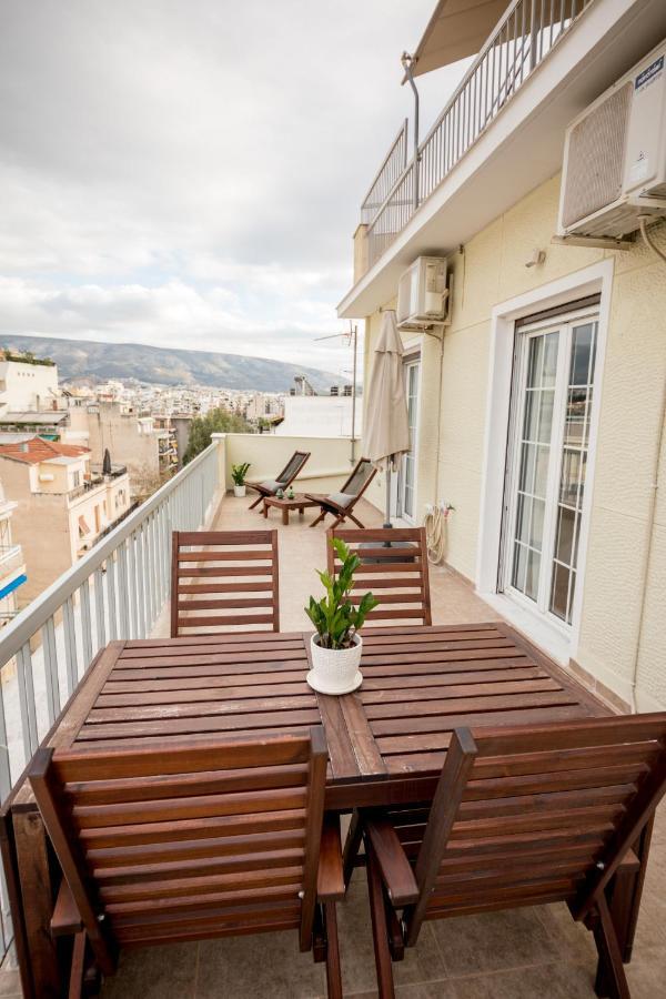 In The Shadow Of Acropolis - Spacious & Lovely Apt Aten Exteriör bild